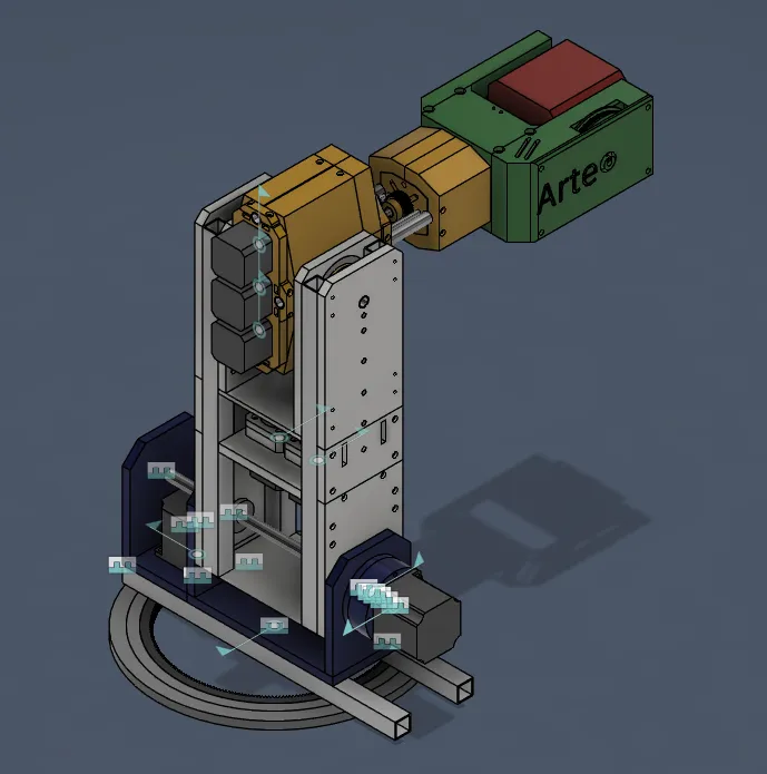 Mk4 CAD model — redesigned compact form factor